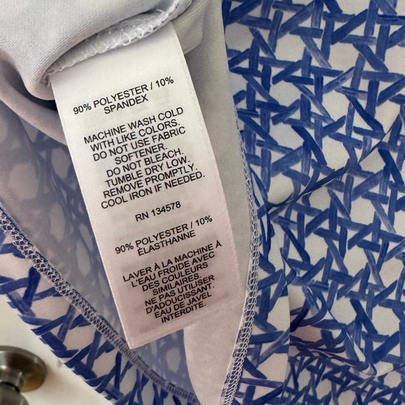 Vineyard Vines printed simple boatneck tee - S - Picture 9 of 14